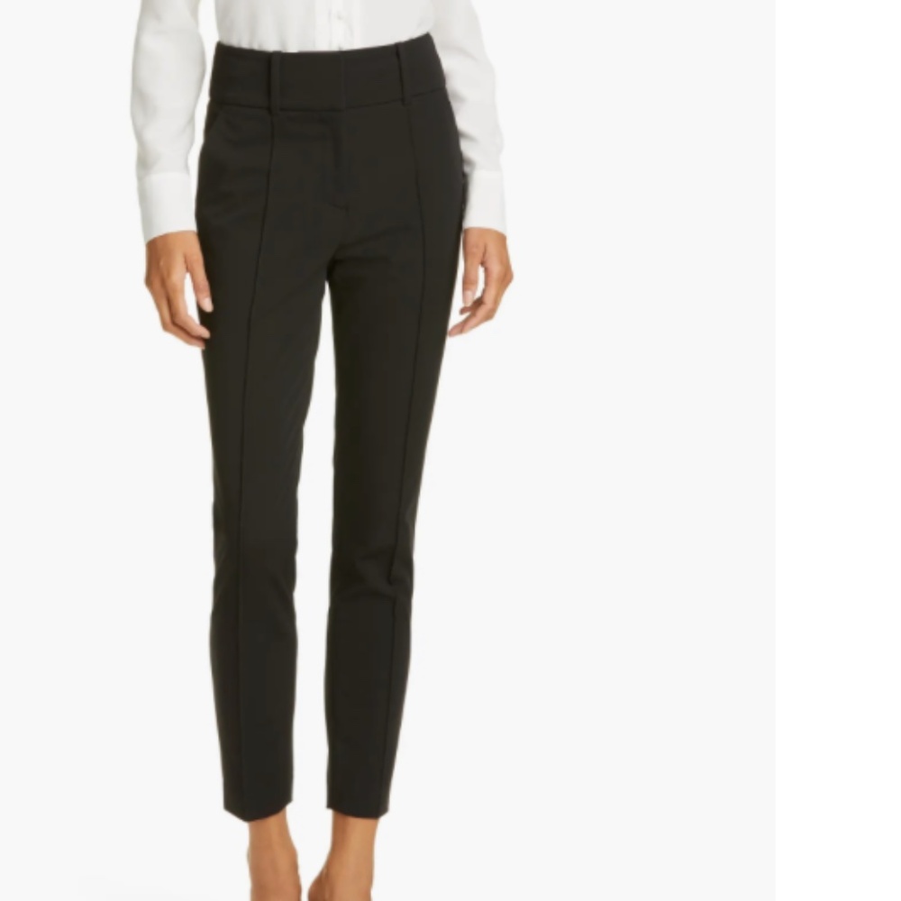 Veronica Beard Lago Trousers Black Size 12